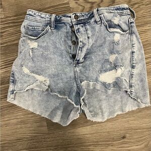 Hollister Distressed Denim Shorts